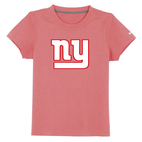 Kids New York Giants Sideline Legend Authentic Logo Pink T-Shirt Cheap