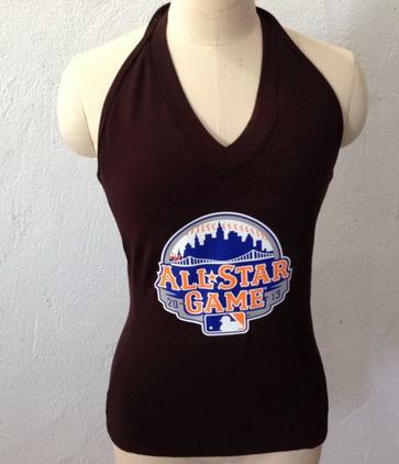 Cheap Women's All Sports Couture 2013 MLB All Stars Women's Blown Cover Halter Top - Brown