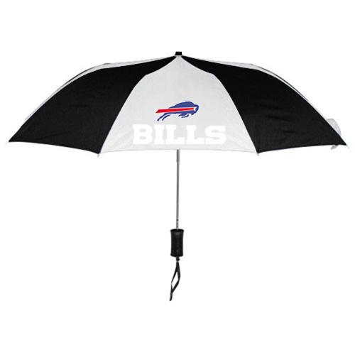 Buffalo Bills Black White NFL Folding Umbrella Sale Cheap