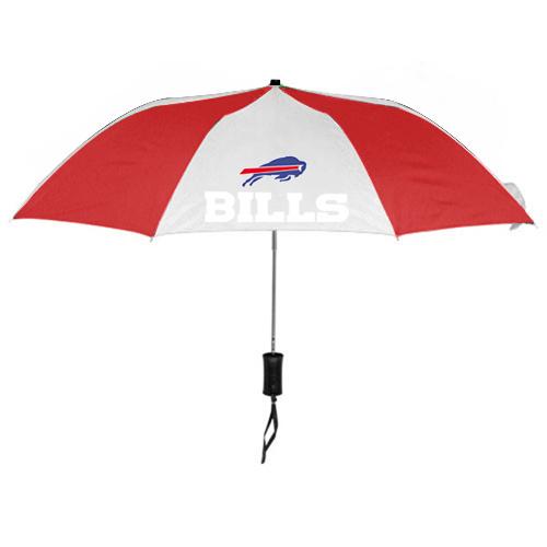 Buffalo Bills Red White NFL Folding Umbrella Sale Cheap