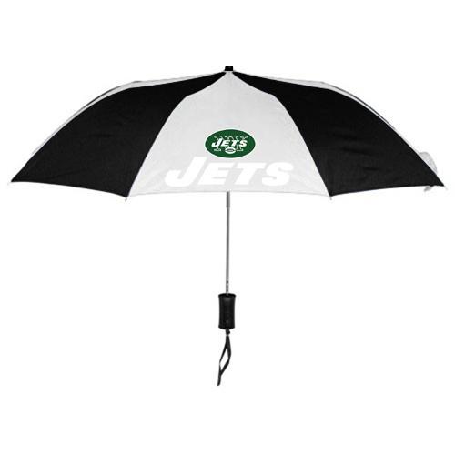 New York Jets Black White NFL Folding Umbrella Sale Cheap