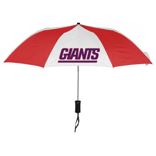 New York Giants Red White NFL Folding Umbrella Sale Cheap