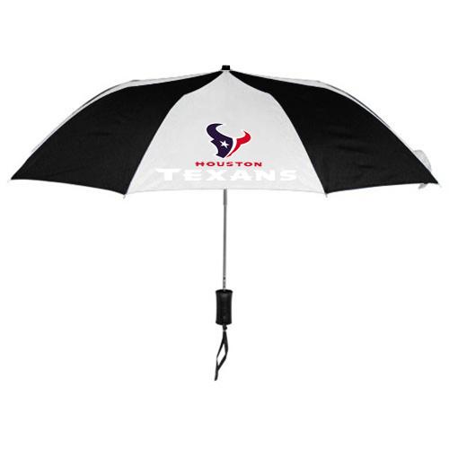 Houston Texans Black White NFL Folding Umbrella Sale Cheap