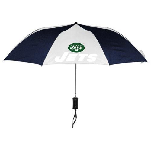 New York Jets Blue White NFL Folding Umbrella Sale Cheap