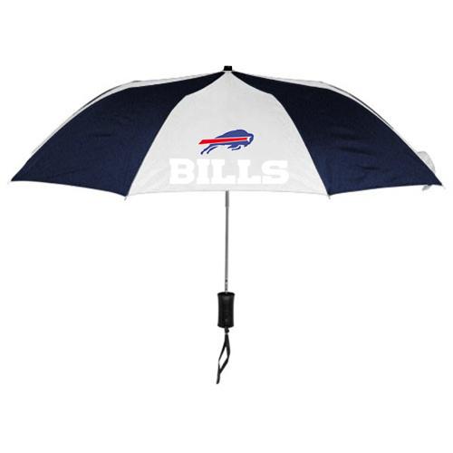 Buffalo Bills Blue White NFL Folding Umbrella Sale Cheap