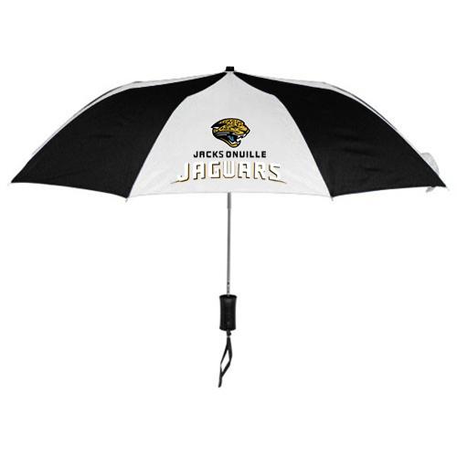 Jacksonville Jaguars Black White NFL Folding Umbrella Sale Cheap