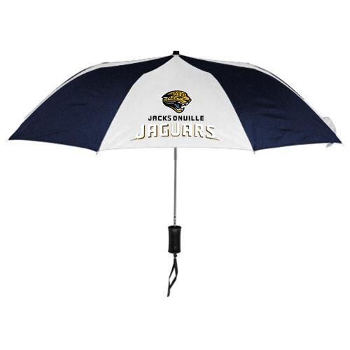 Jacksonville Jaguars Blue White NFL Folding Umbrella Sale Cheap