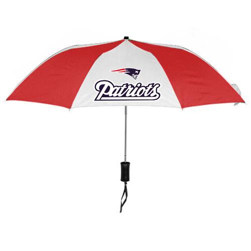 New England Patriots Red White NFL Folding Umbrella Sale Cheap