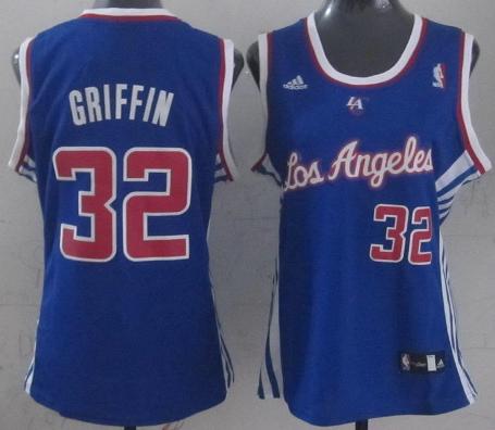 Cheap Women Los Angeles Clippers 32 Blake Griffin Blue Revolution 30 Swingman NBA Jerseys