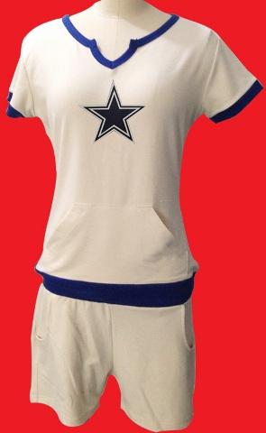 Cheap Women Nike Dallas Cowboys White NFL Sport Suit