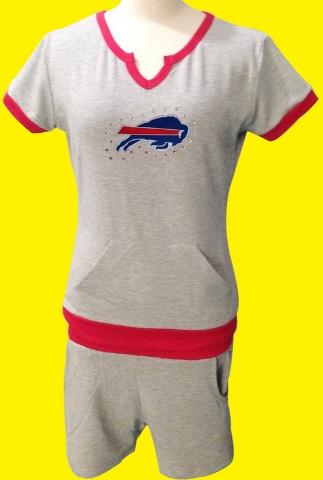 Cheap Women Nike Buffalo Bills Grey NFL Sport Suit