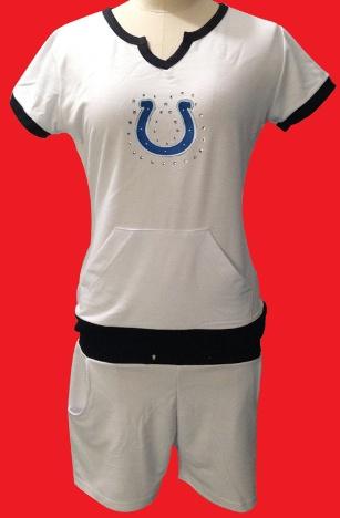 Cheap Women Nike Indianapolis Colts White NFL Sport Suit