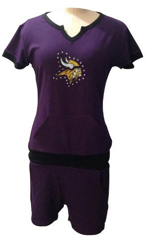Cheap Women Nike Minnesota Vikings Purple NFL Sport Suit
