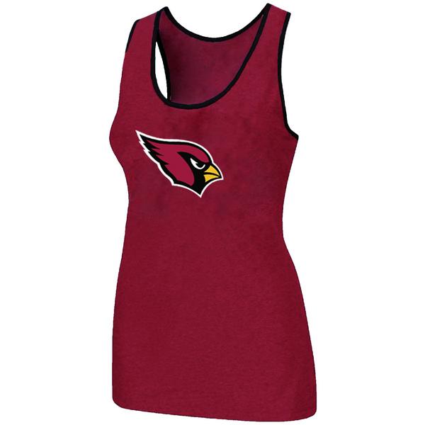 Cheap Women Nike NFL Arizona Cardinals Ladies Big Logo Tri-Blend Racerback stretch Tank Top Red