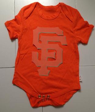 Newborn & Infant San Francisco Giants Orange MLB Shirt For Cheap