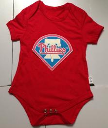 Newborn & Infant Philadelphia Phillies Red MLB Shirt For Cheap