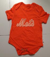 Newborn & Infant New York Mets Orange MLB Shirt For Cheap