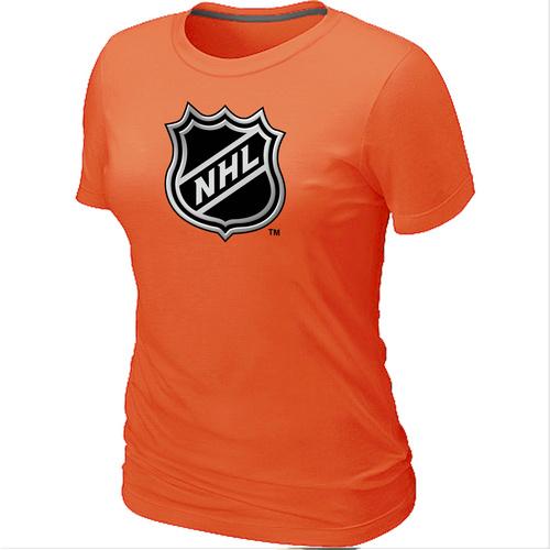 Cheap Women Logo Big & Tall Orange NHL T-Shirt