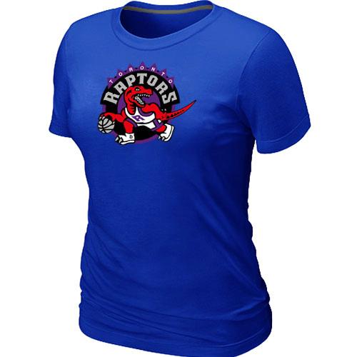 Cheap NBA Toronto Raptors Big & Tall Primary Logo Blue Women's T-Shirt