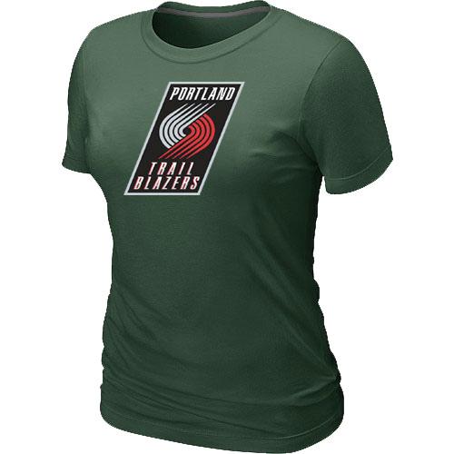 Cheap NBA Portland Trail Blazers Big & Tall Primary Logo D.Green Women's T-Shirt
