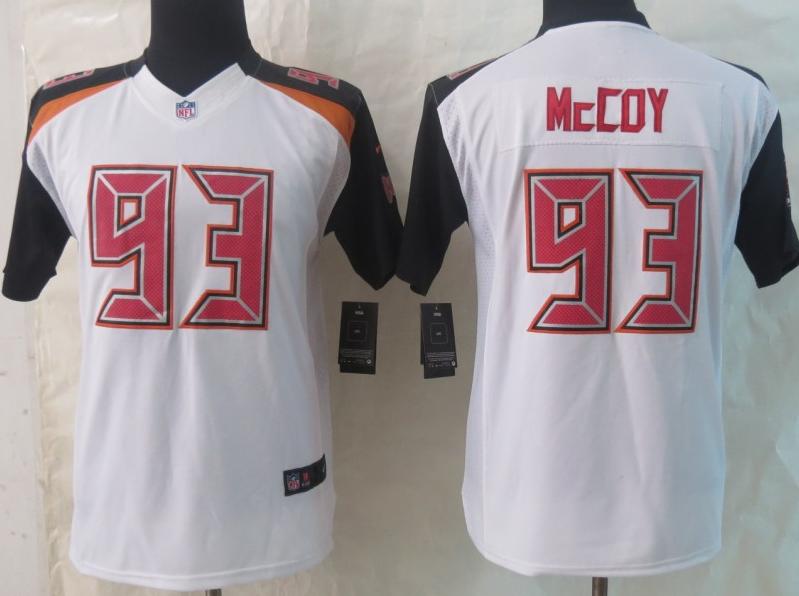 Kids Nike Tampa Bay Buccaneers 93 Gerald McCoy White Limited NFL Jerseys Cheap
