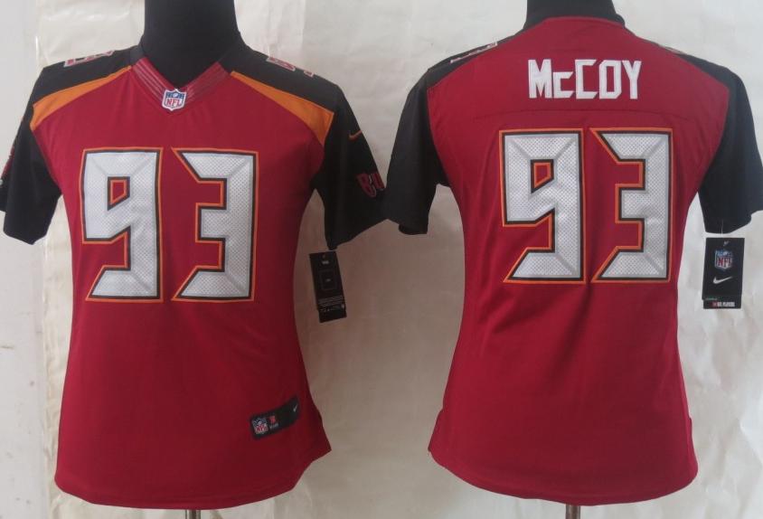 Cheap Women Nike Tampa Bay Buccaneers 93 Gerald McCoy Red Limited NFL Jerseys