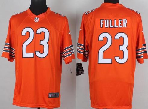 Nike Chicago Bears 23 Kyle Fuller Orange Limited NFL Jerseys Cheap