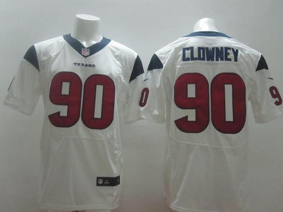 Nike Houston Texans 90 Jadeveon Clowney White Elite NFL Jerseys Cheap