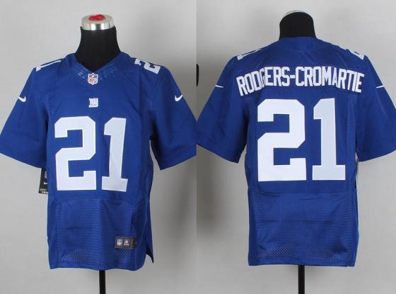 Nike New York Giants 21 Dominique Rodgers Cromartie Blue Elite NFL Jerseys Cheap