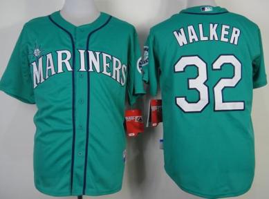 Seattle Mariners 32 Taijuan Walker Green Cool Base MLB Jersey