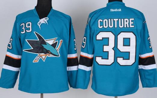 San Jose Sharks 39 Logan Couture Green NHL Jersey New Style