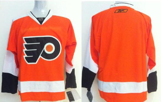 Philadelphia Flyers Blank Orange NHL Jerseys Cheap
