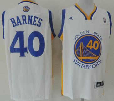 Golden State Warriors 40 Harrison Barnes White Revolution 30 Swingman NBA Jerseys
