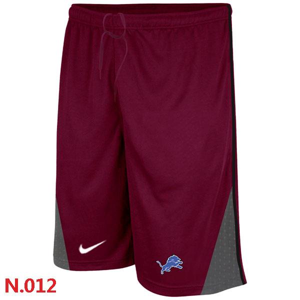 Nike NFL Detroit Lions Classic Shorts Red Cheap