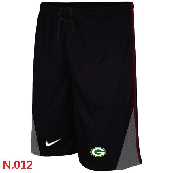 Nike NFL Green Bay Packers Classic Shorts Black Cheap