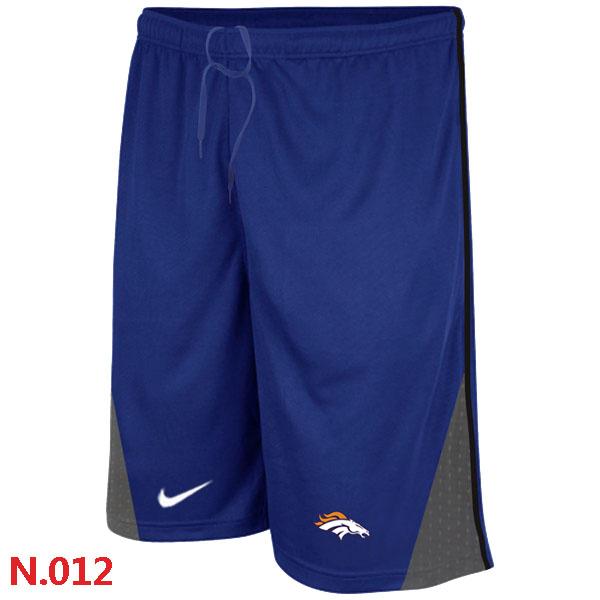 Nike NFL Denver Broncos Classic Shorts Blue Cheap