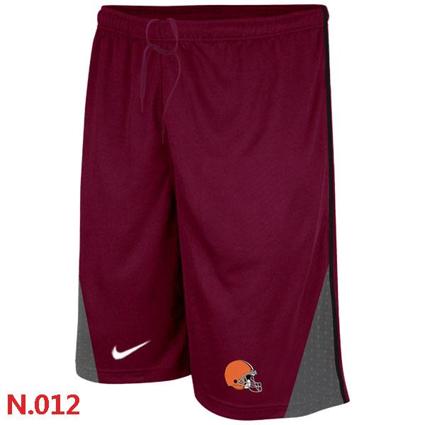 Nike NFL Cleveland Browns Classic Shorts Red Cheap