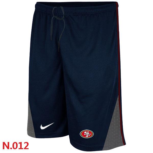 Nike NFL San Francisco 49ers Classic Shorts Dark blue Cheap
