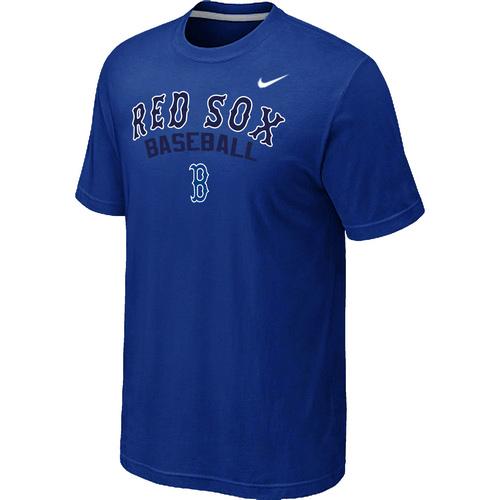 Nike MLB Boston Red Sox 2014 Home Practice T-Shirt - Blue Cheap