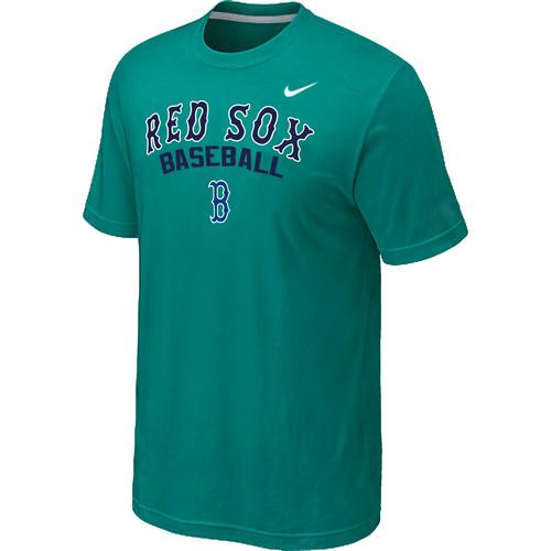 Nike MLB Boston Red Sox 2014 Home Practice T-Shirt - Green Cheap