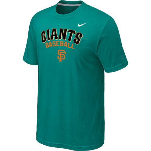 Nike MLB San Francisco Giants 2014 Home Practice T-Shirt - Green Cheap