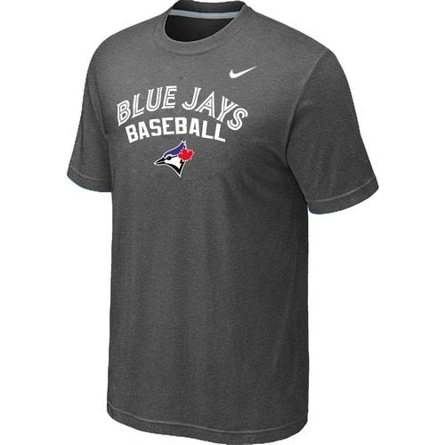 Nike MLB Toronto Blue Jay 2014 Home Practice T-Shirt - Dark Grey Cheap