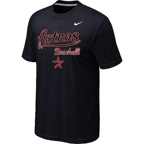 Nike MLB Houston Astros 2014 Home Practice T-Shirt - Black Cheap