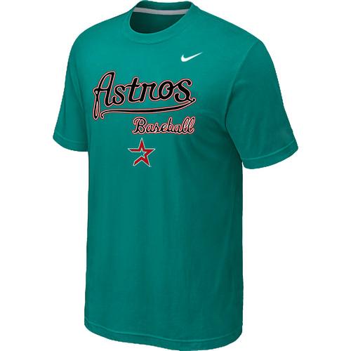 Nike MLB Houston Astros 2014 Home Practice T-Shirt - Green Cheap