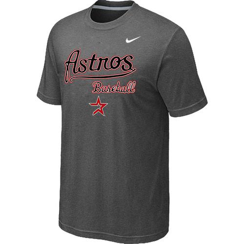 Nike MLB Houston Astros 2014 Home Practice T-Shirt - Dark Grey Cheap