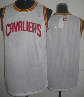 Cleveland Cavaliers Blank White Revolution 30 NBA Jerseys