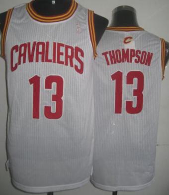 Cleveland Cavaliers 13 Tristan Thompson White Revolution 30 NBA Jerseys