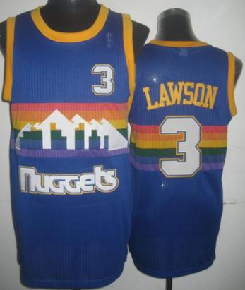 Denver Nuggets 3 Ty Lawson Blue Revolution 30 NBA Jerseys