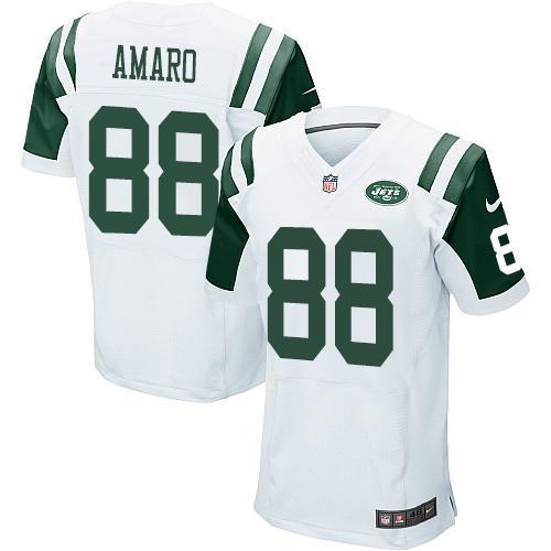 Nike New York Jets 88 Jace Amaro Elite White NFL Jerseys Cheap