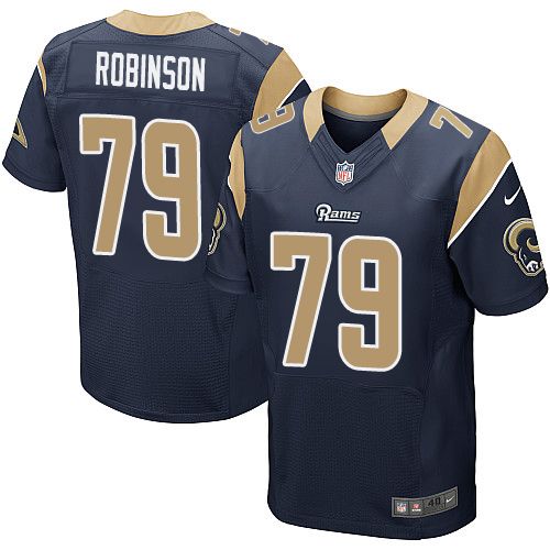 Nike St Louis Rams 79 Greg Robinson Blue Elite NFL Jerseys Cheap